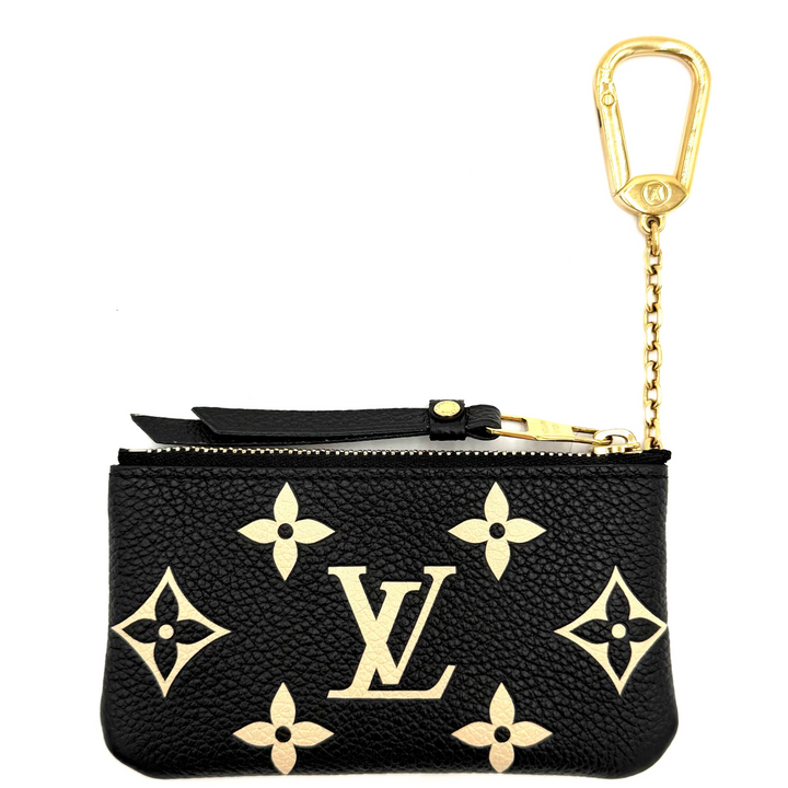 Monogram Empreinte Leather Bicolour Key Pouch