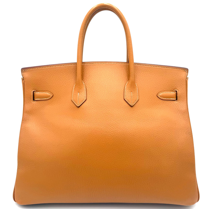Birkin 35 Gold Clemence Leather with Gold Hardware