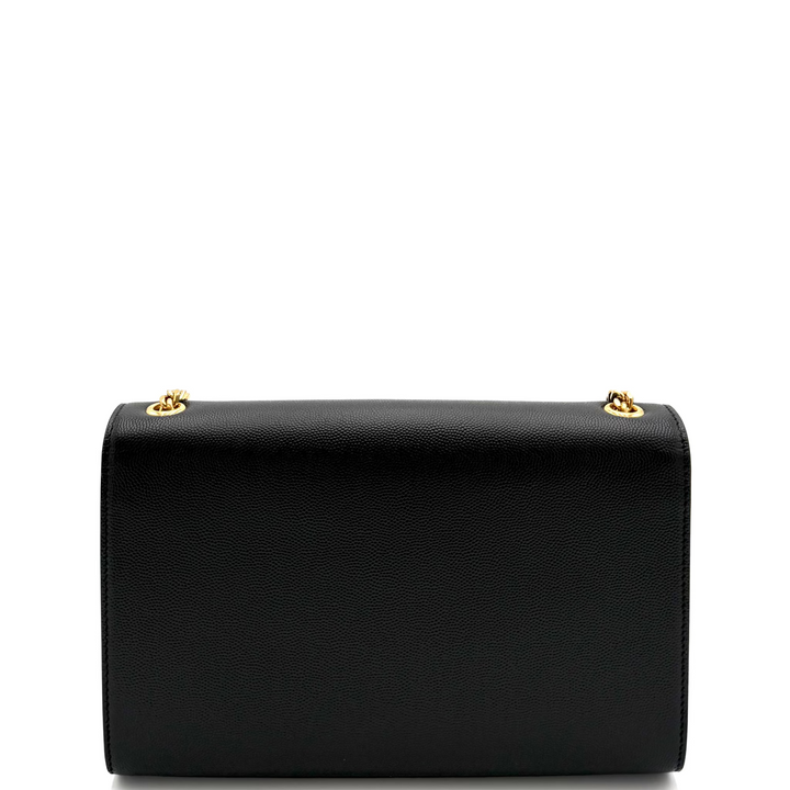 Kate Medium Grain de Poudre Embossed Leather Shoulder Bag