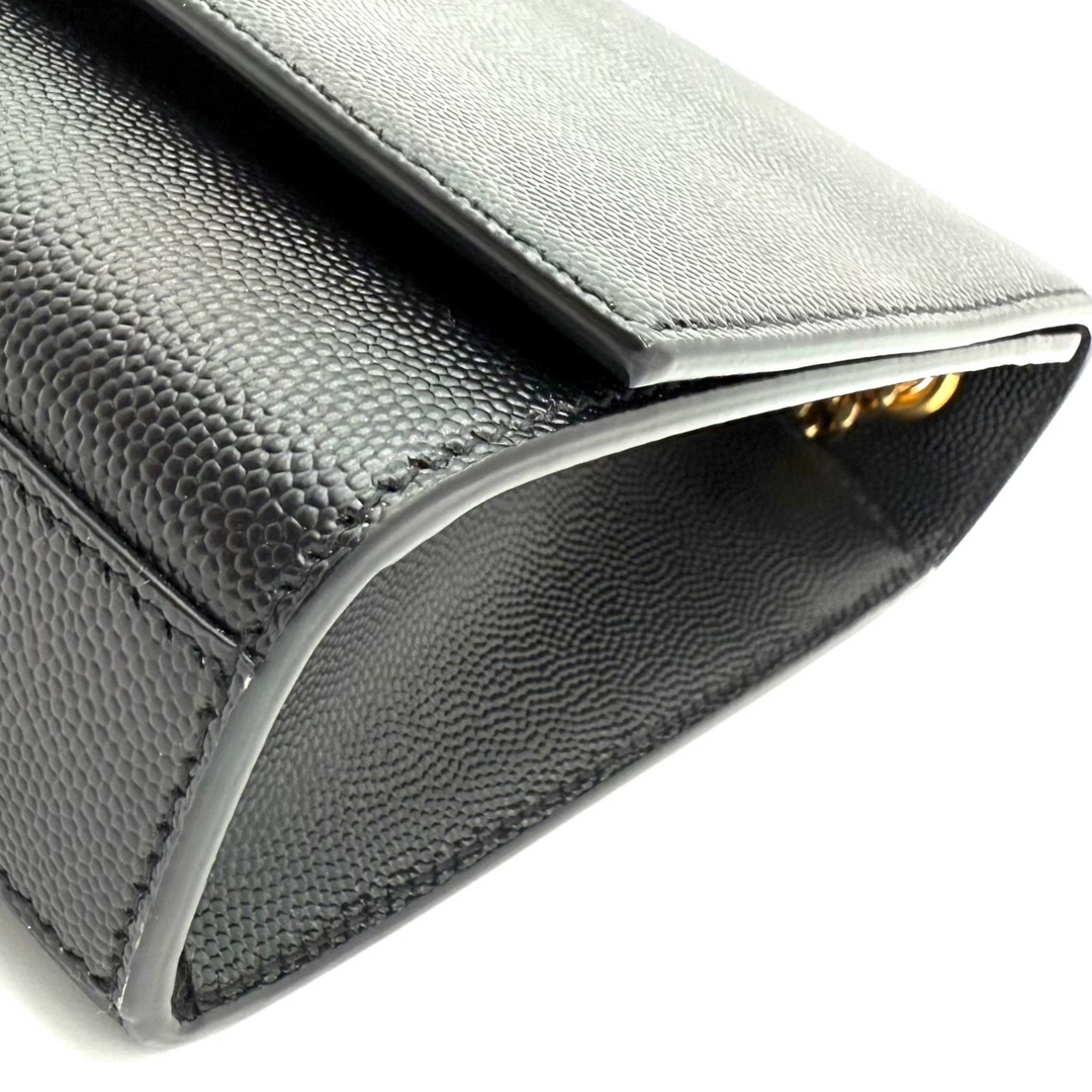 Kate Medium Grain de Poudre Embossed Leather Shoulder Bag