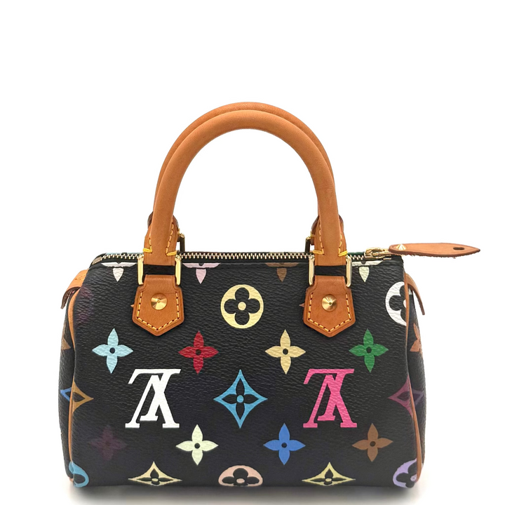 Monogram Multicolour Black Mini Sac HL Speedy Handbag
