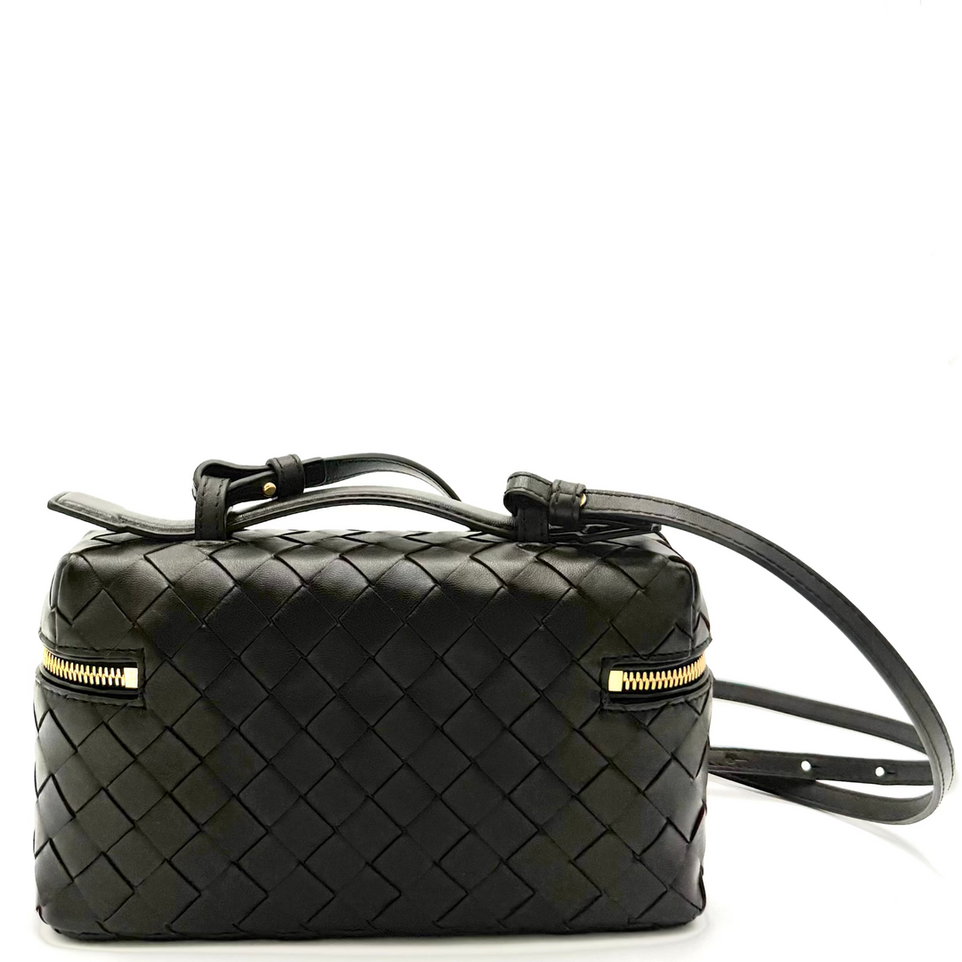 Bang Bang Intrecciato Leather Bag