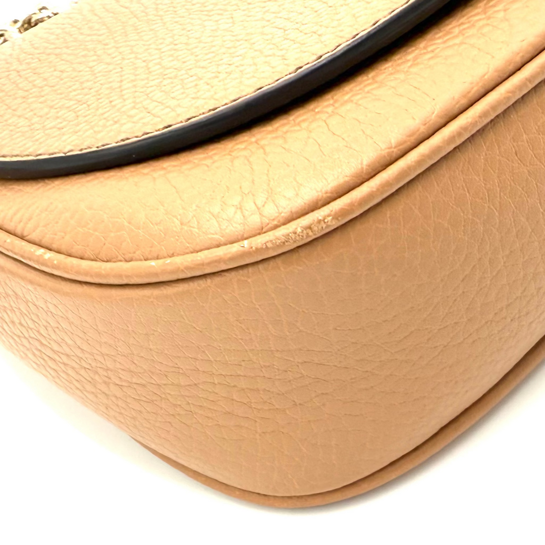 Leather Medium Soho Chain Crossbody Bag