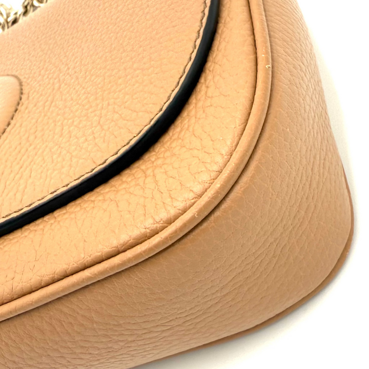 Leather Medium Soho Chain Crossbody Bag