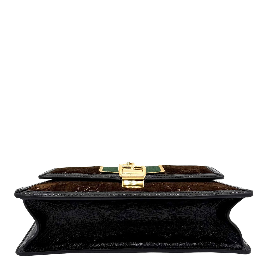 Sylvie Velvet Shoulder Bag