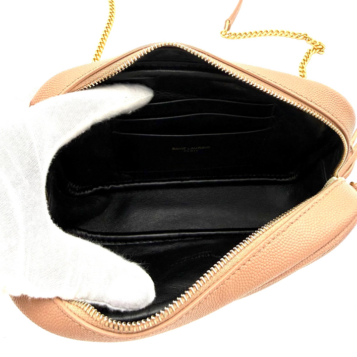 Mini Lou Grain de Poudre Crossbody Bag