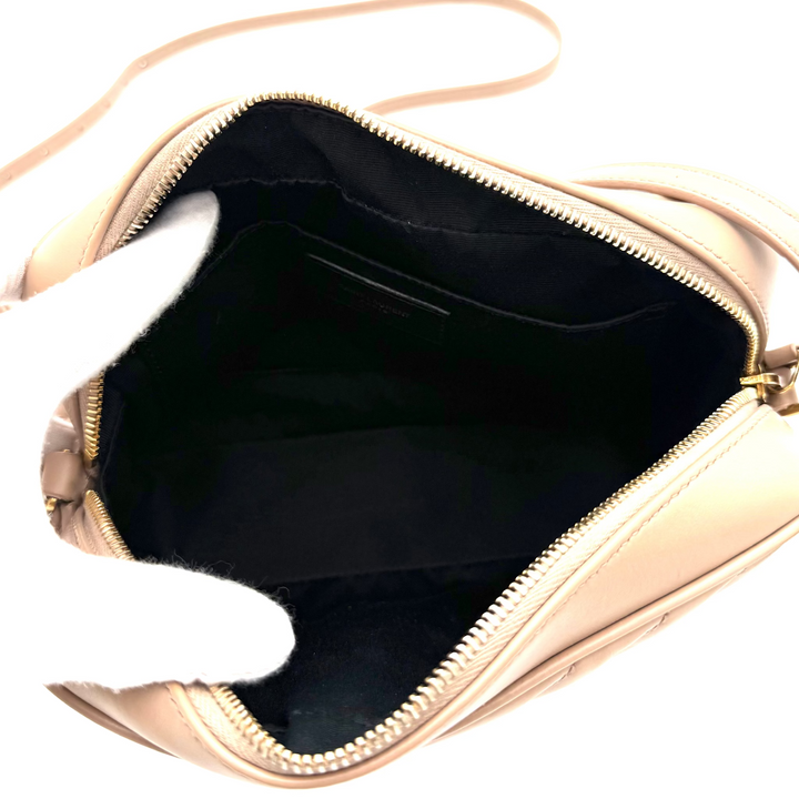 Small Lou Grain de Poudre Crossbody Bag