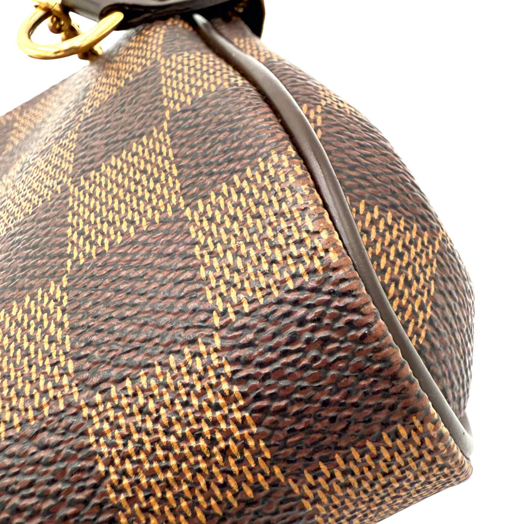 Eva Damier Ebene Canvas Crossbody Bag