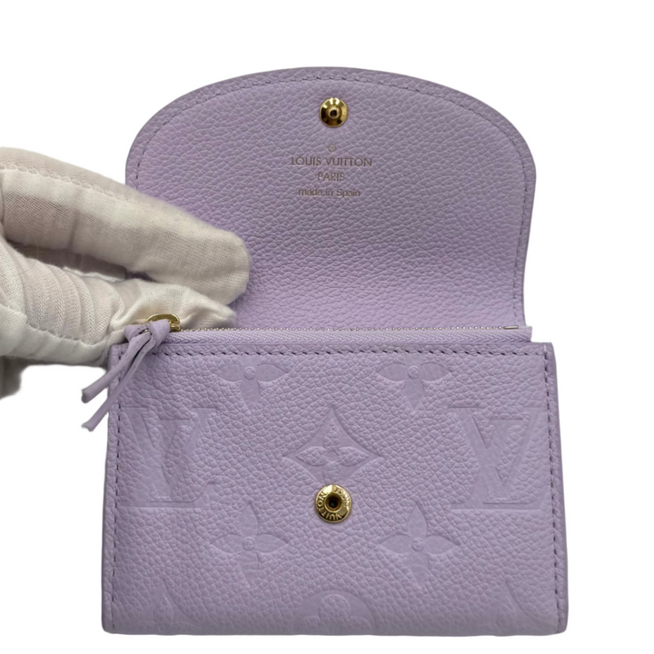 Rosalie Monogram Empreinte Leather Coin Purse