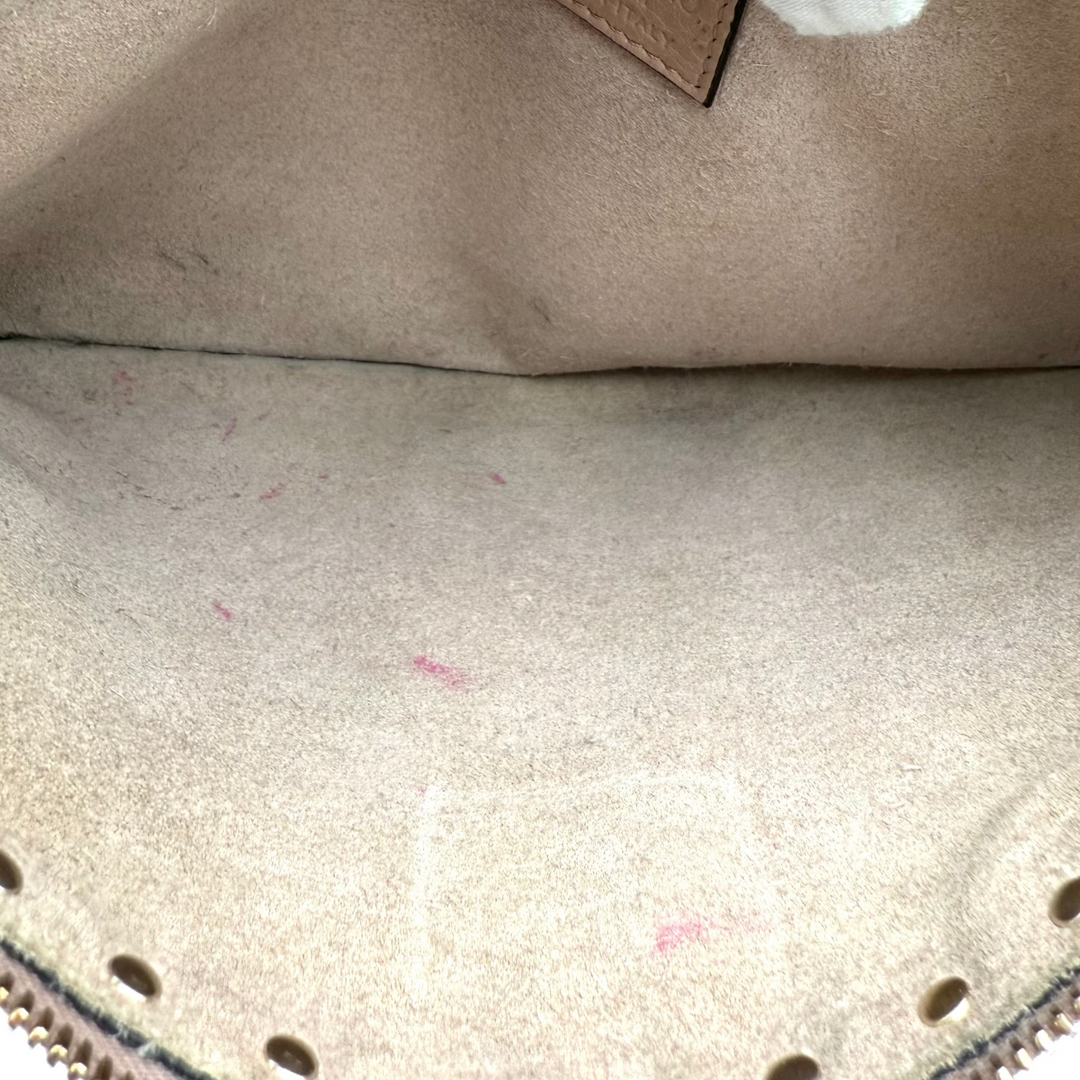 Rockstud Large Leather Clutch Bag