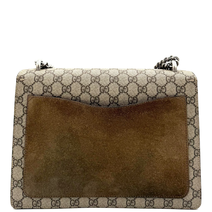Dionysus Medium GG Supreme Monogram Canvas Bag