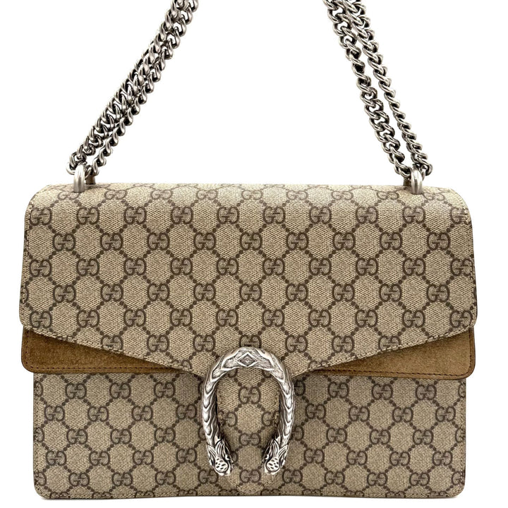 Dionysus Medium GG Supreme Monogram Canvas Bag