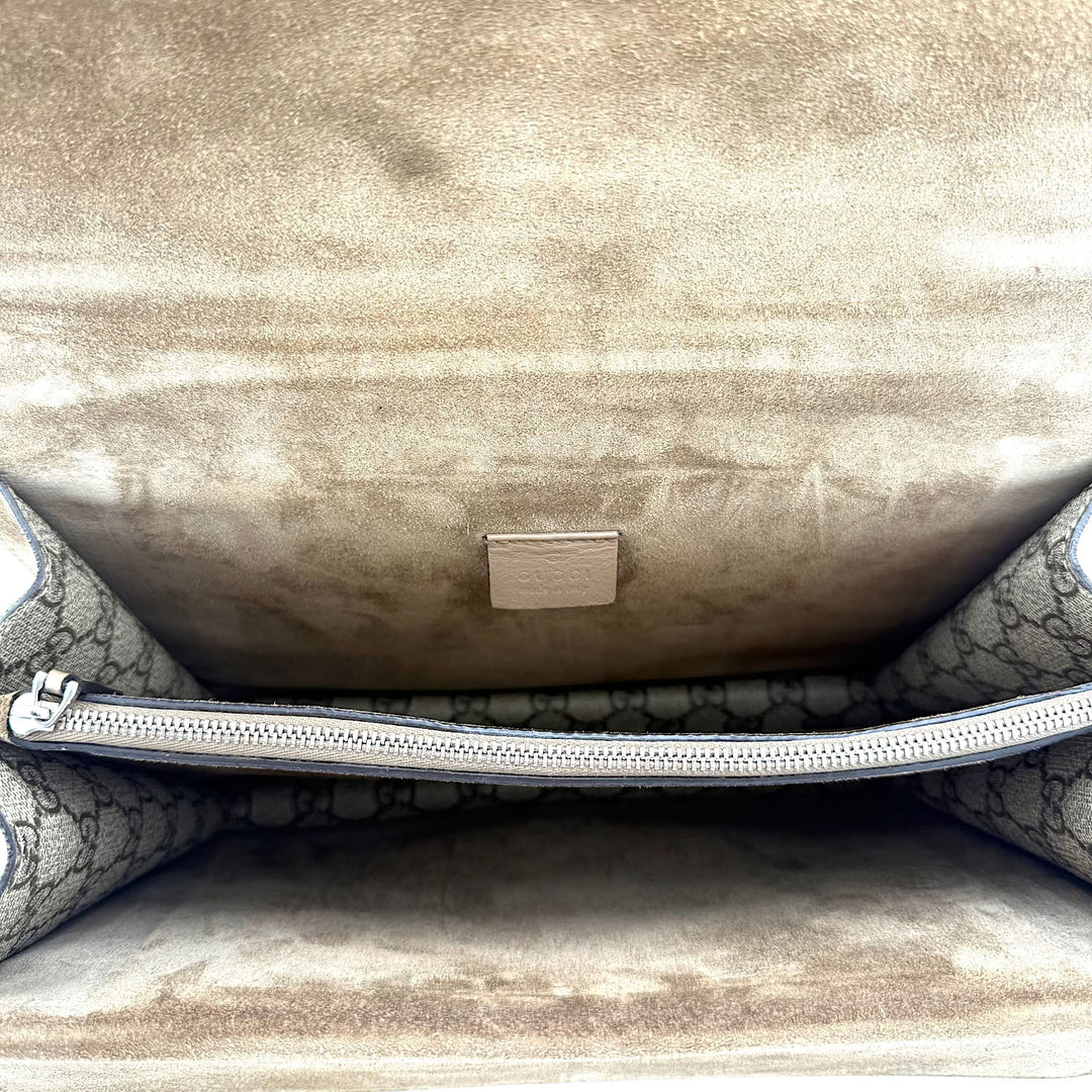 Dionysus Medium GG Supreme Monogram Canvas Bag