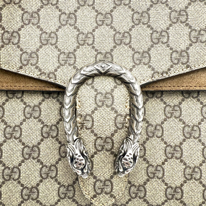Dionysus Medium GG Supreme Monogram Canvas Bag