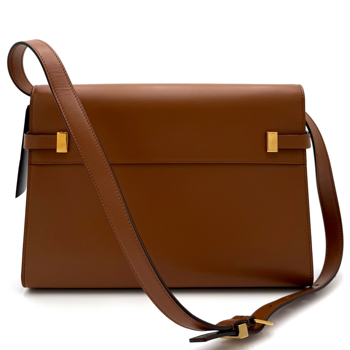 Brown Leather Manhattan Bag