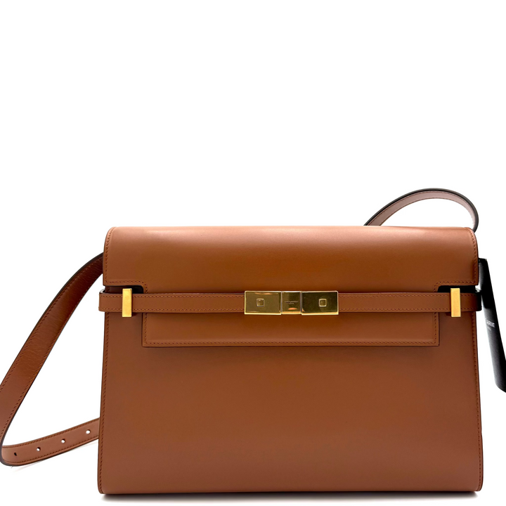 Brown Leather Manhattan Bag