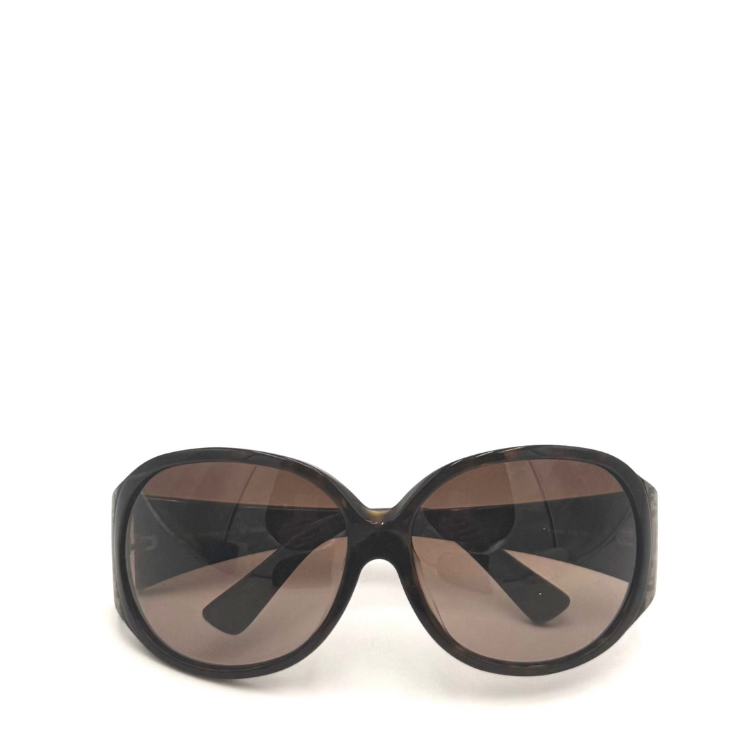 Zucca Logo Oversized Acetate Sunglasses