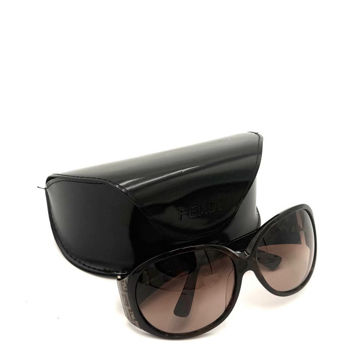 Zucca Logo Oversized Acetate Sunglasses