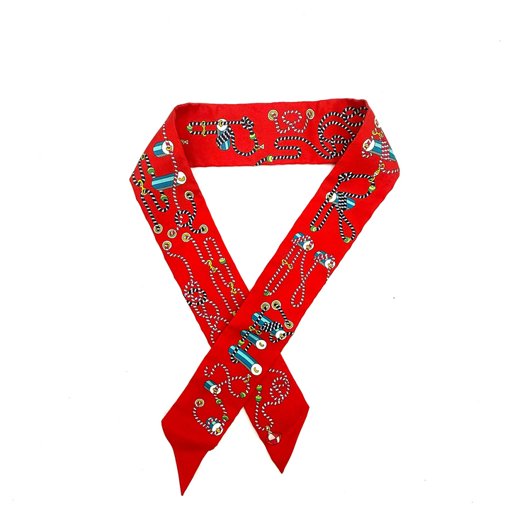 Cordages Silk Twilly Scarf