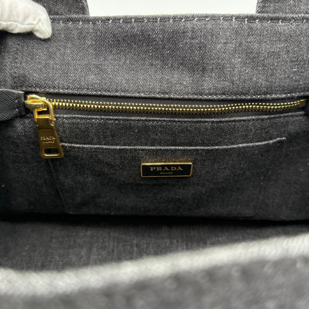 Canapa Denim Tote Bag