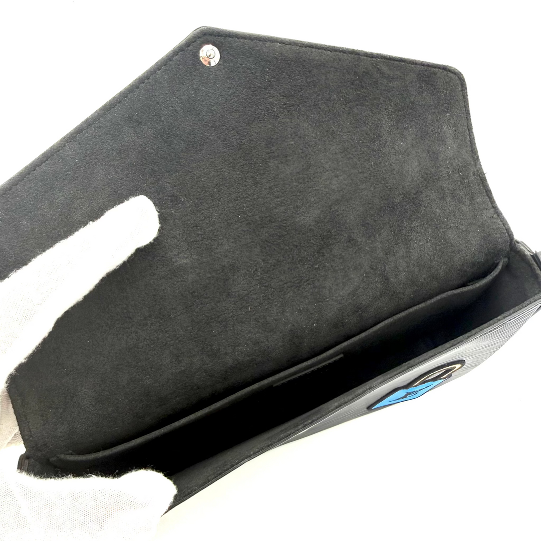 Stories Pochette Felicie Epi Leather Limited Edition Bag