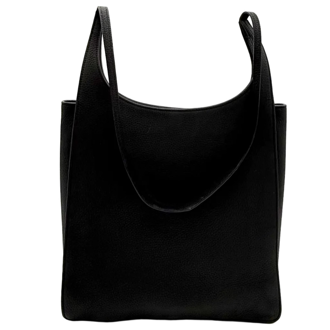 Jules Black Leather Bag