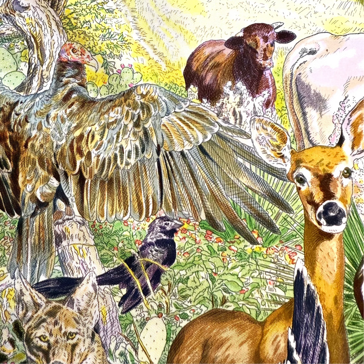 La Vie Sauvage du Texas by Kermit Oliver