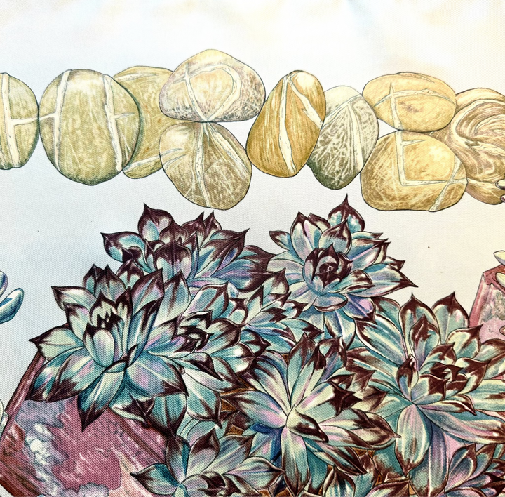 Jardin Secret Silk Scarf By Valerie Dawlat-Dumoulin