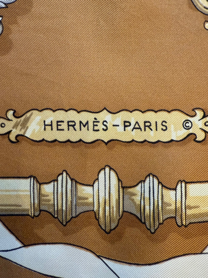 Ferronnerie Silk Scarf By Caty Latham