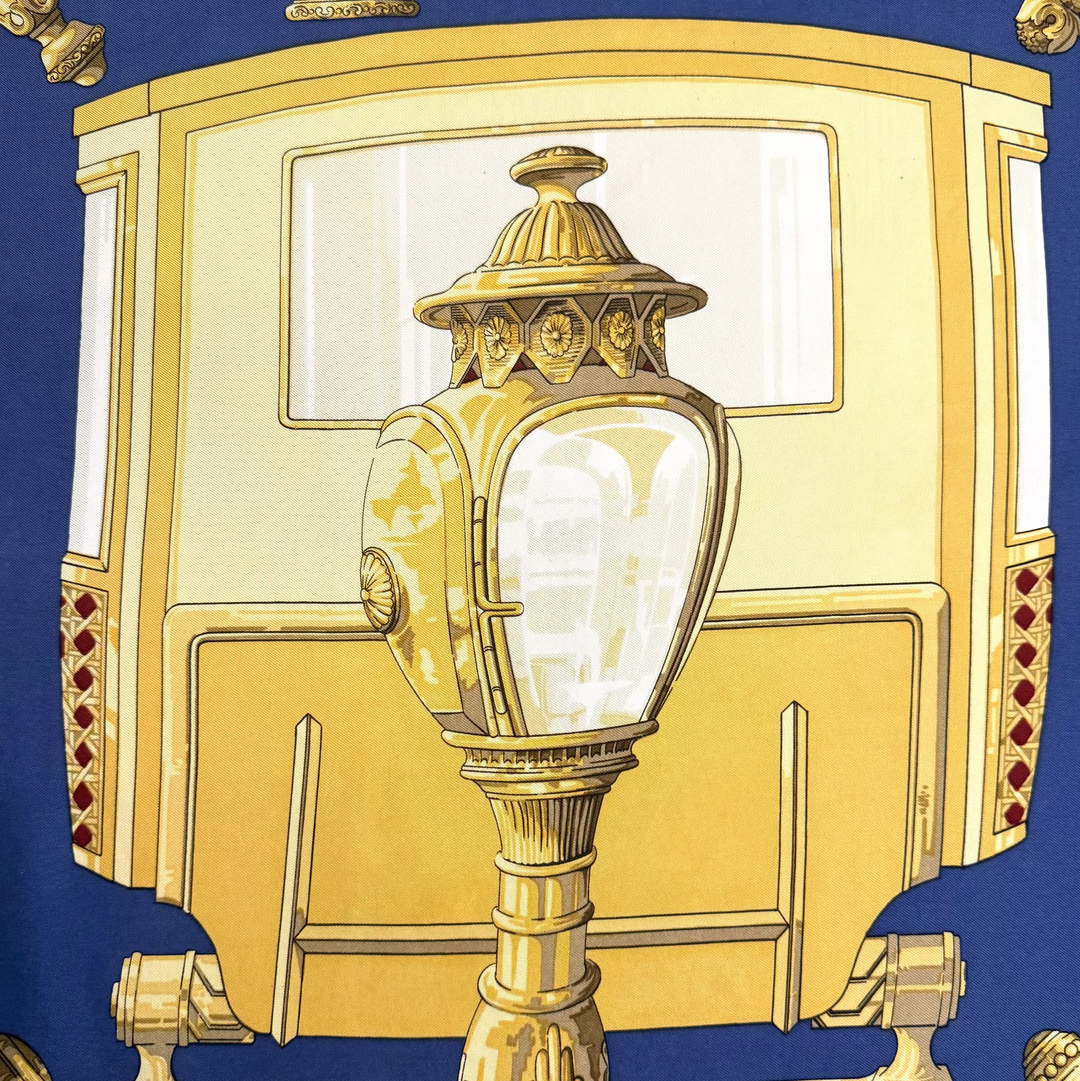 Feux De Route Silk Scarf by Caty Latham