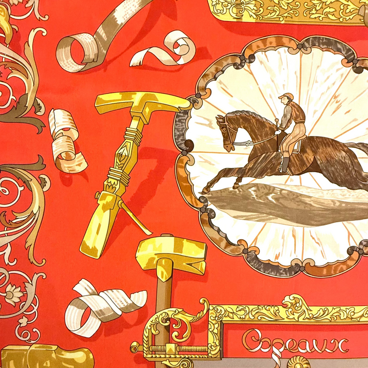 Copeaux Silk Scarf By Caty Latham