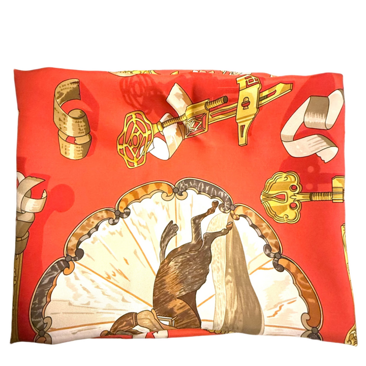 Copeaux Silk Scarf By Caty Latham