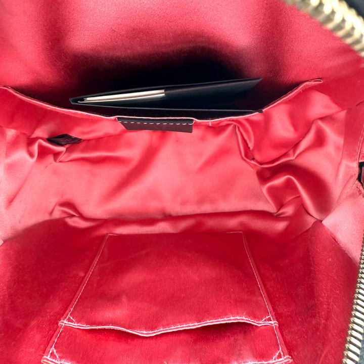 GG Marmont Black Velvet Backpack