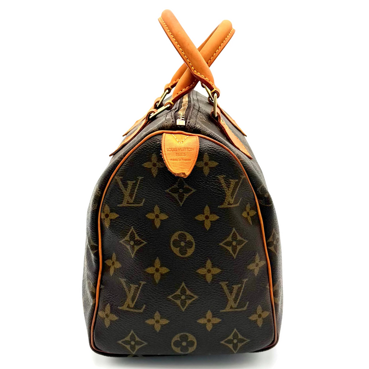 Vintage Monogram Speedy 25