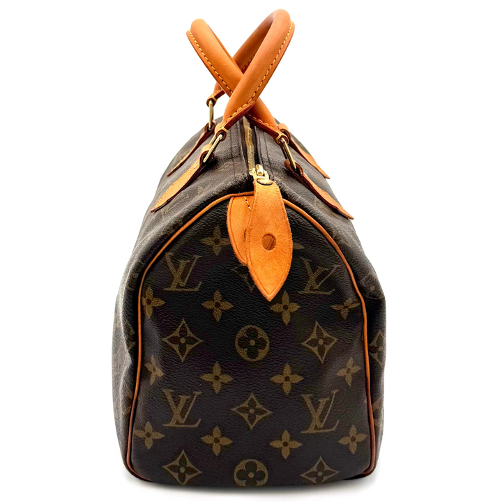 Vintage Monogram Speedy 25