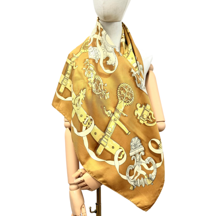 Ferronnerie Silk Scarf By Caty Latham