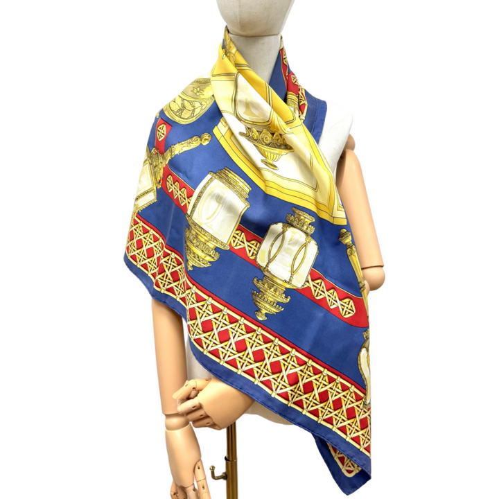 Feux De Route Silk Scarf by Caty Latham