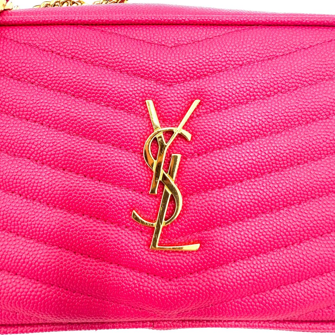 Mini Lou Grain de Poudre Crossbody Bag