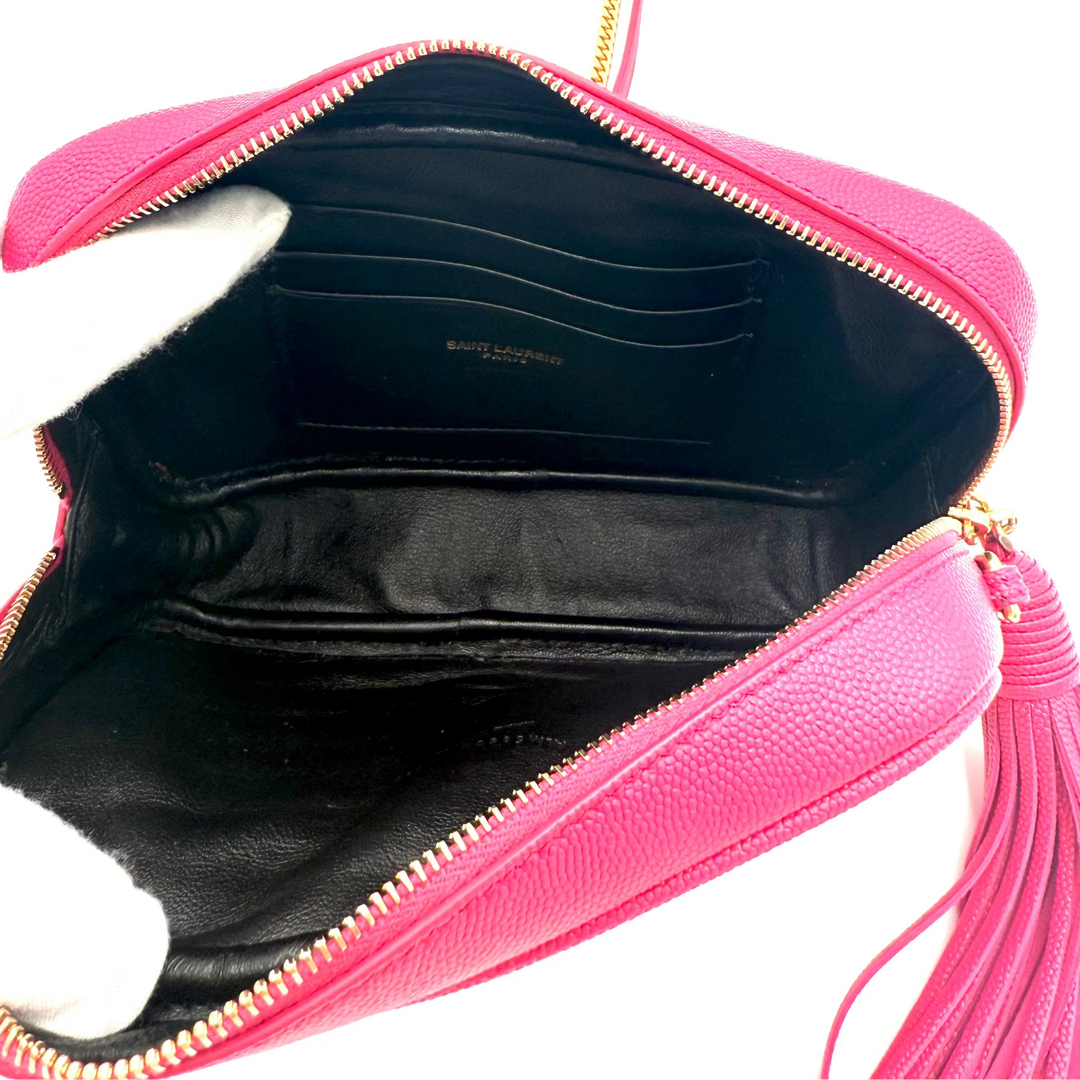 Mini Lou Grain de Poudre Crossbody Bag