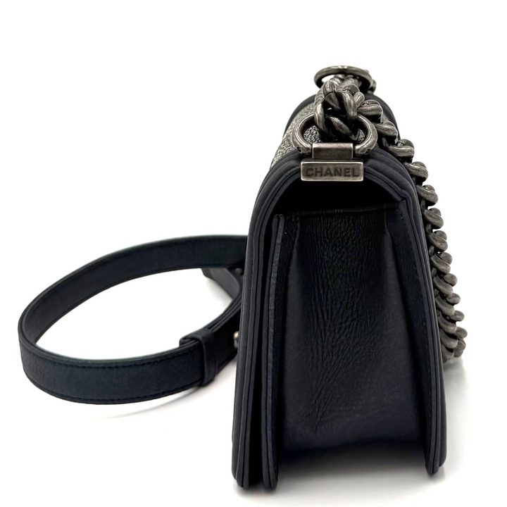 Boy Small Galuchat Stingray Leather Bag