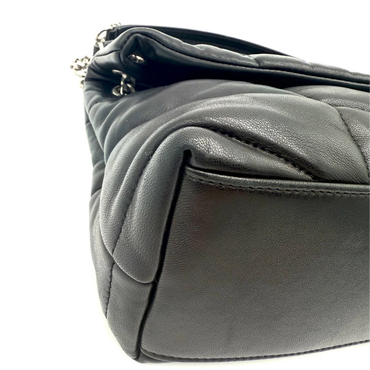 Loulou Small Nappa Leather Puffer Bag