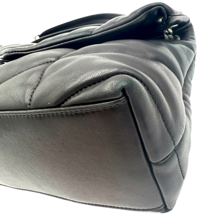 Loulou Small Nappa Leather Puffer Bag