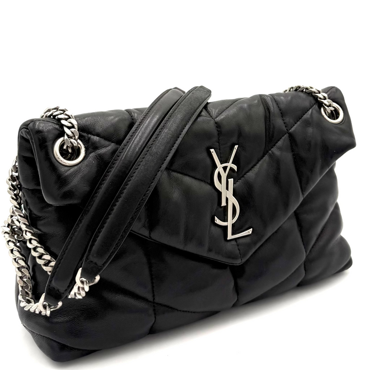 Loulou Small Nappa Leather Puffer Bag