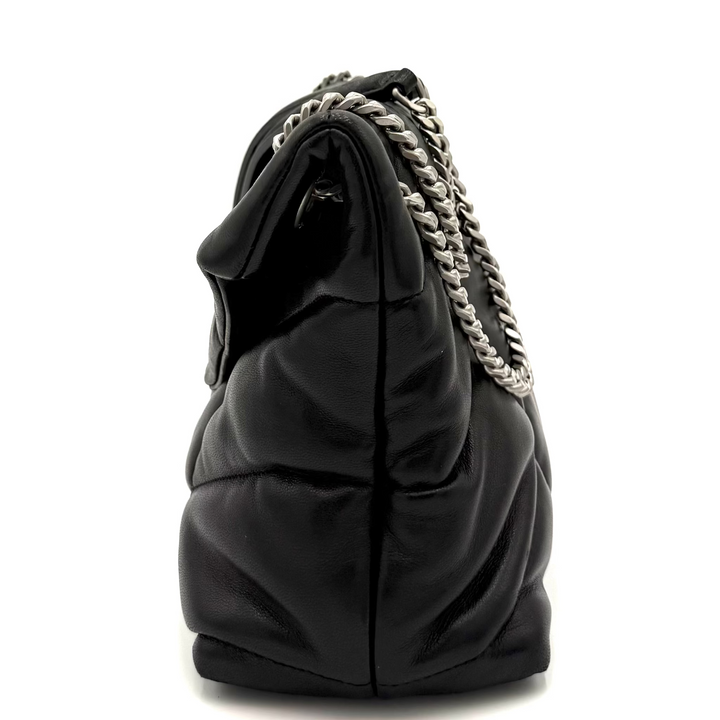 Loulou Small Nappa Leather Puffer Bag