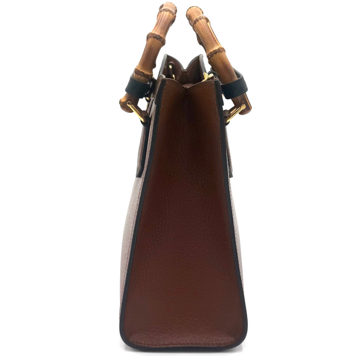 Diana Small Textured Leather Tote Bag
