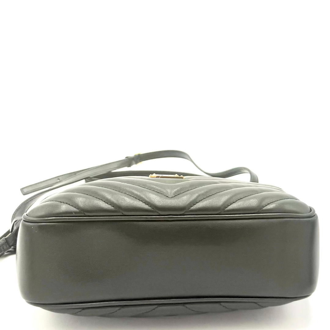 Small Lou Matelasse Calfskin Leather Bag