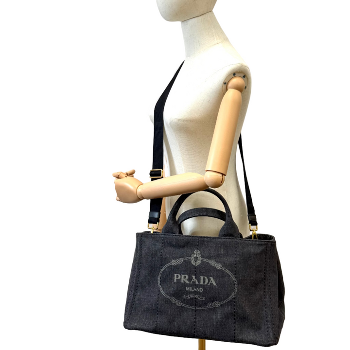 Canapa Denim Tote Bag