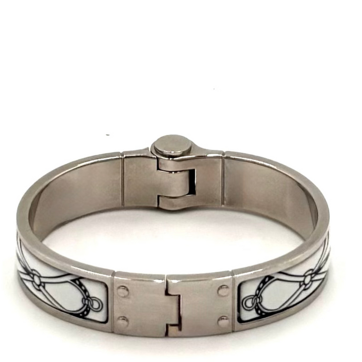 Charnière Cuirs Marins Enamel Bracelet