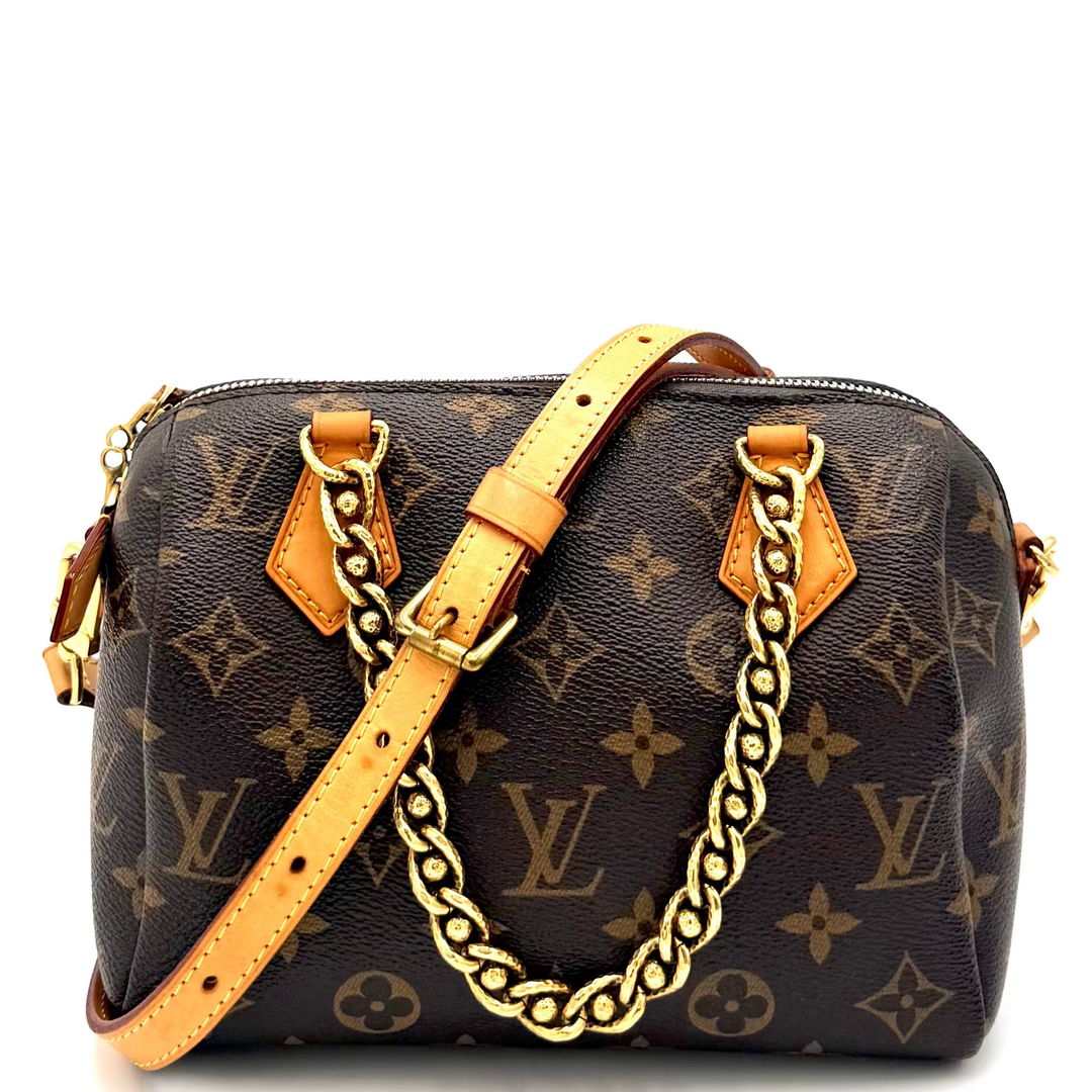 Monogram Limited Edition Chain Speedy 20