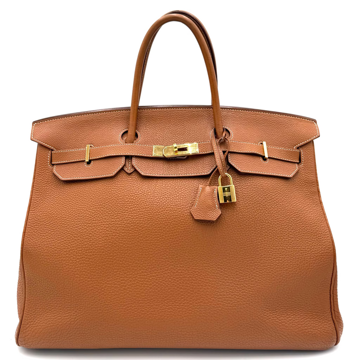 Birkin 40 Gold Togo Leather With Gold Hardware